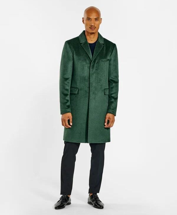 The Today Show 2026 Craig Melvin Emerald Green Coat front closure