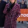 The Today Show 2026 Dylan Dreyer Checkered Tweed Coat