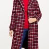 The Today Show 2026 Dylan Dreyer Checkered Tweed Coat front