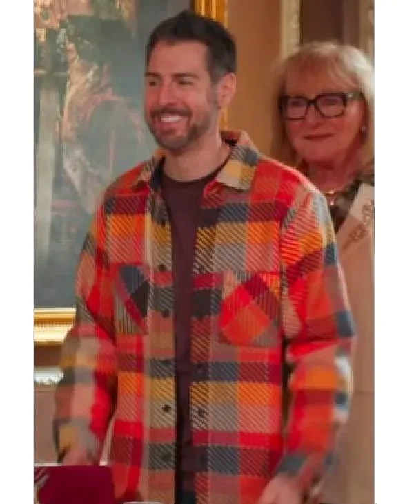 The Traitors US S04 Orange Plaid Shirt