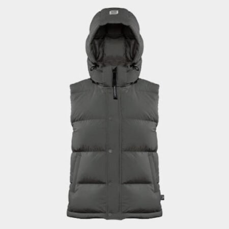 The Traitors US S4 Candiace Dillard Gray Puffer Vest front