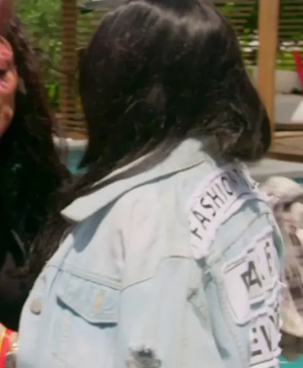 The Valley Persian Style S01 Mercedeh Javid Patchwork Denim Jacket