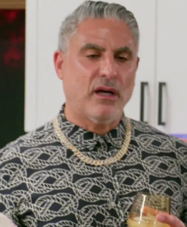 The Valley Persian Style S01 Reza Farahan Rope Print Shirt