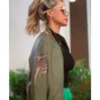 The Valley Persian Style S01 Sky Asakari Green Bomber Jacket