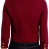 The View Joy Behar Red Cropped Jacket back