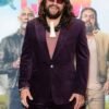 The Wrecking Crew NY Special Screening Jason Momoa Velvet Suit