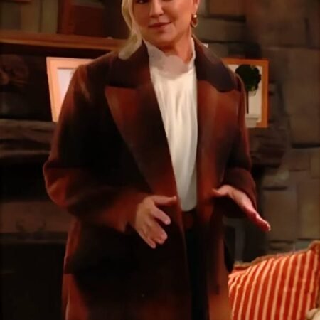 The Young and the Restless Sharon Newman Plaid Coat