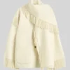 Toteme Fringe Scarf Jacket Shop Now
