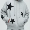 Tyson Star Grey Hoodie