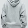 Tyson Star Grey Hoodie back