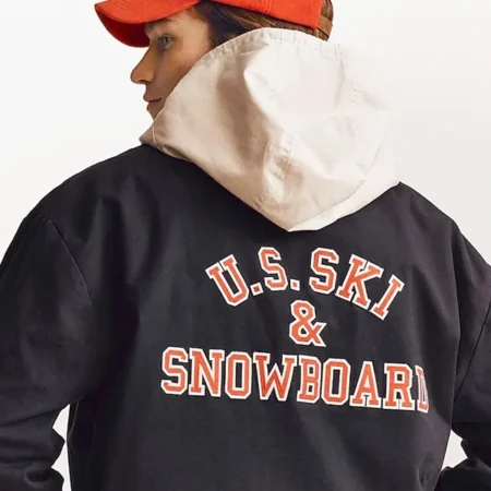 U.S. Ski & Snowboard by J.Crew Heritage Anorak Jacket back style
