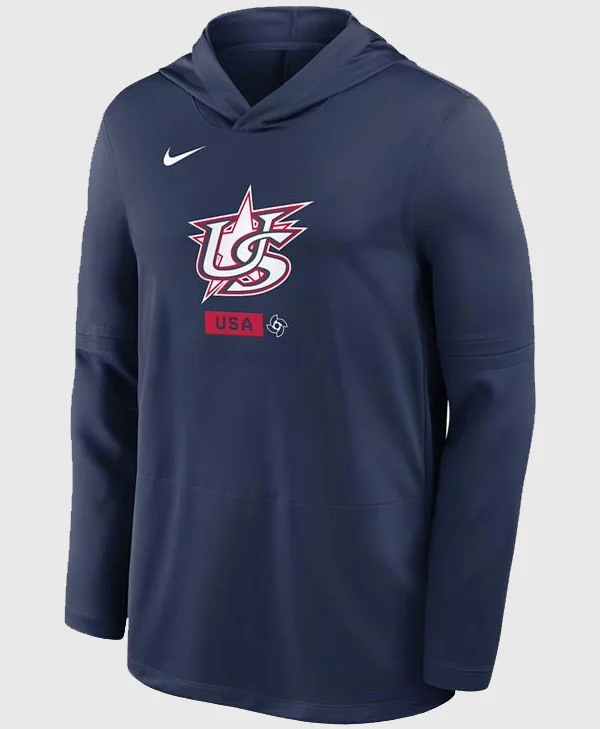 USA 2026 World Baseball Classic Long Sleeve Hoodie T-Shirt