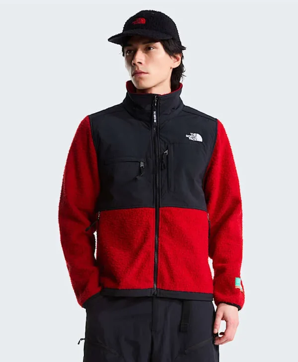 Unisex 1995 Casentino Denali Jacket front model red