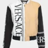 Versace Tricolor Logo Bomber Jacket