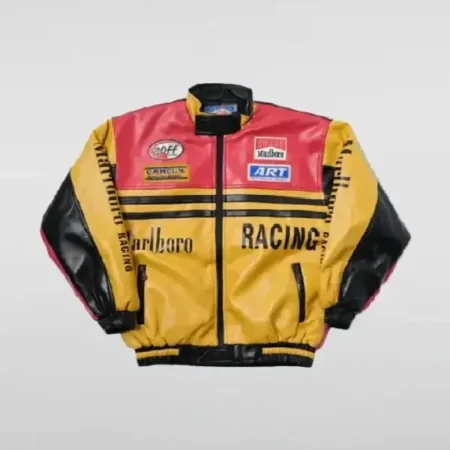 Vintage Marlboro Yellow and Black Jacket