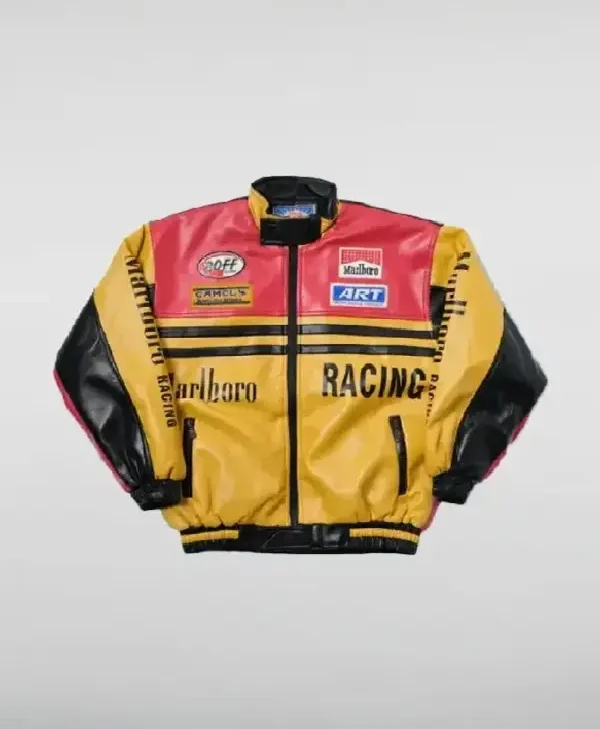 Vintage Marlboro Yellow and Black Jacket