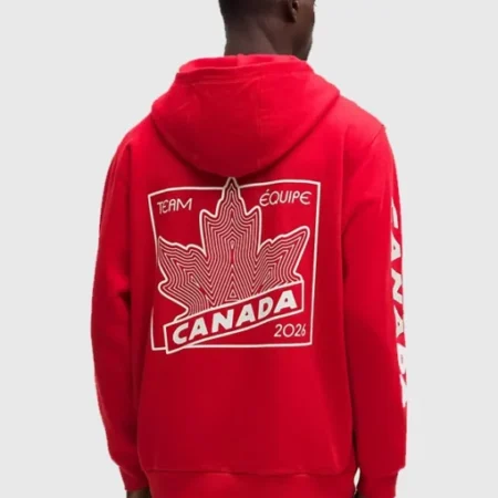 Winter Olympics 2026 Team Canada Hoodie back