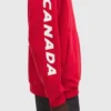 Winter Olympics 2026 Team Canada Hoodie side pose