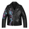 Wyldstyle Black Leather Biker Jacket (1)