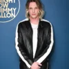 jamie campbell bower jimmy fallon Show Leather Jacket
