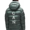 lululemon Winter Olympics 2026 Team Canada Green Puffer Jacket front