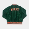 vintage miami hurricanes starter jacket For Sale
