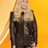 68th GRAMMY Awards 2026 Cher Black Leather Jacket for sale