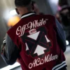 AC Milan debut their Off-White Varsity Jacket For Sale
