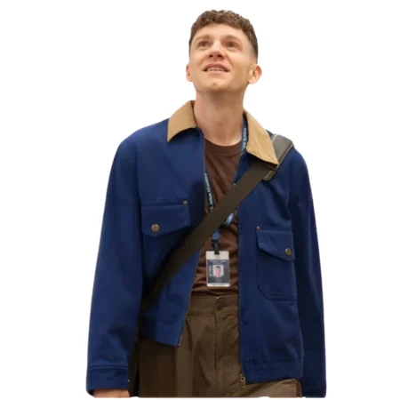 Abbott Elementary Chris Perfetti Blue Jacket