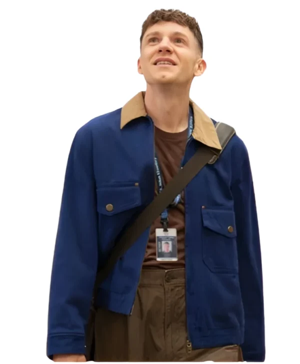 Abbott Elementary Chris Perfetti Blue Jacket