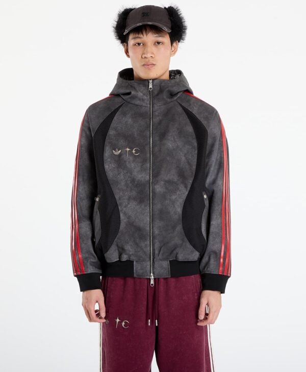 Adidas X Thug Club Teamgeist Faux Leather Jacket