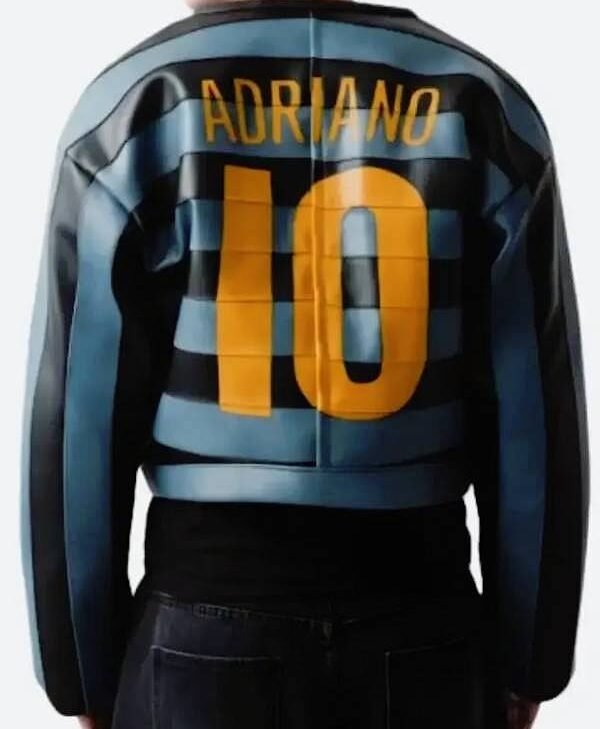 Adriano Heavy Leather Jacket for sale