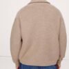 American Idol S24 Braden Rumfelt Beige Sweater Jacket back