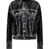 American Idol S24 Luke Bryan Black Denim Jacket front