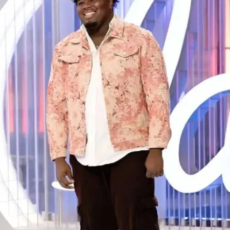 American Idol Season 24 Pink Floral Jacket