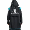 Arknights Doctor Black Long Coat back