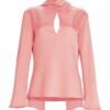 Ashley Graham Pink Blouse
