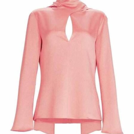 Ashley Graham Pink Blouse