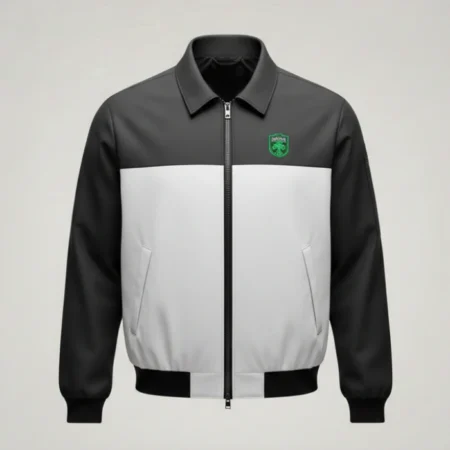 Austin FC Bomber Jacket Black White