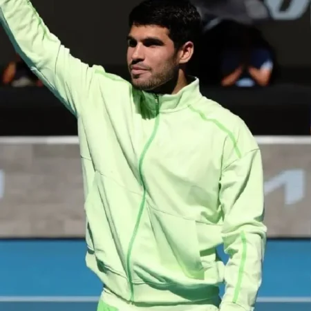 Australian Open Carlos Alcaraz Track Jacket for sale