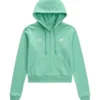 Australian Open Coastal Cropped Hoodie