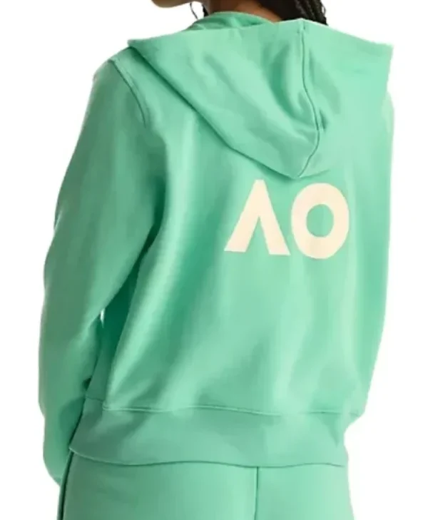 Australian Open Coastal Cropped Hoodie back