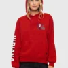 Aviator Nation Indiana Hoosiers National Champion red Hoodie