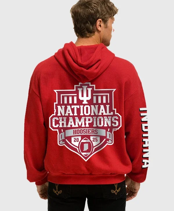 Aviator Nation Indiana Hoosiers National Champion red Hoodie for sale