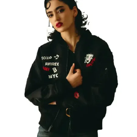 Avirex x Betty Boop Jacket