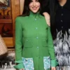 BAFTA 2025 Scout LaRue Willis Green Coat