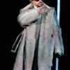 Bad Bunny Gray Fur Coat
