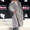 Bad Bunny Super Bowl LX Halftime Show Fur 2026 Coat