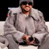 Bad Bunny Super Bowl LX Halftime Show Fur Coat for sale