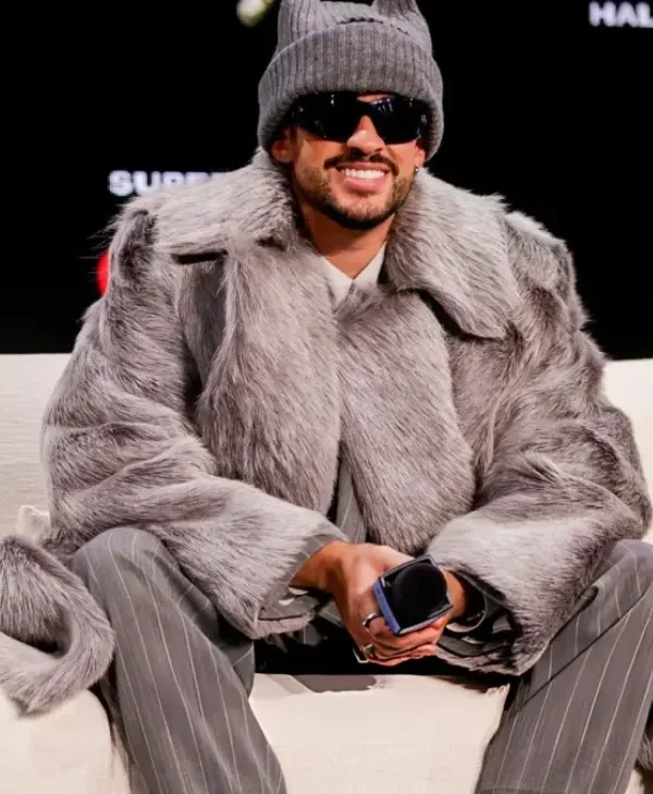 Bad Bunny Super Bowl LX Halftime Show Fur Coat for sale